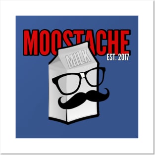 Moostache Gallon size Posters and Art